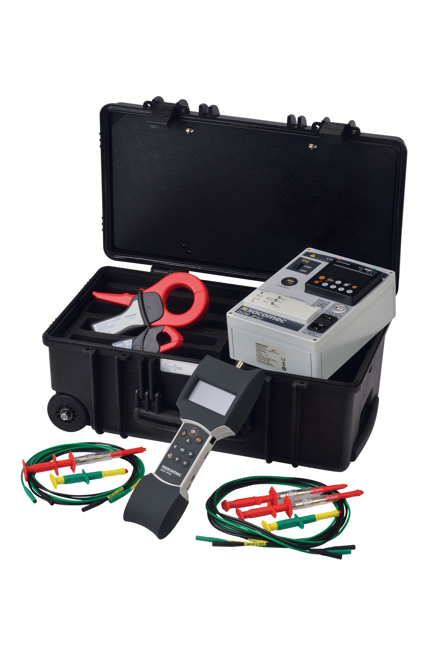 Socomec - Valise complète système de localisation de défaut portatif ISOM PS-62