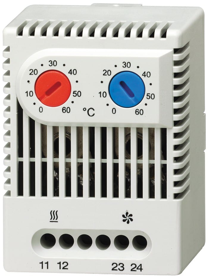 Socomec - Hygrotherm électronique pour chauffage et humidité avec contact de basculement