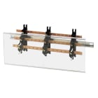 Socomec - Répartiteur multipolaire en escalier, longueur 420mm 160A
