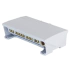 Socomec - Répartiteur multipolaire 4 pôles 15 connexions haute capacité 125A IEC