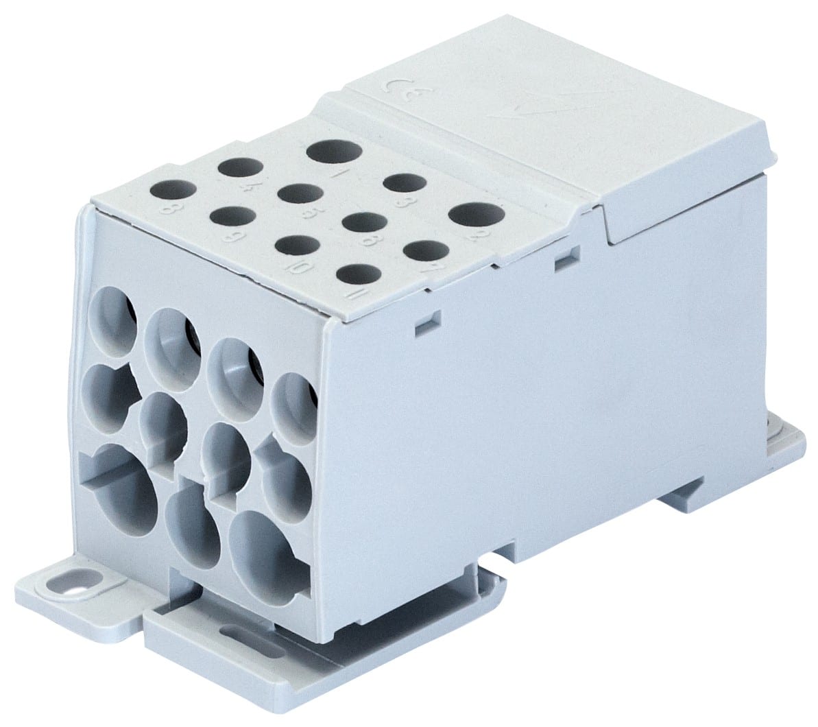 Socomec - Répartiteur unipolaire 125A IEC et 115A ur