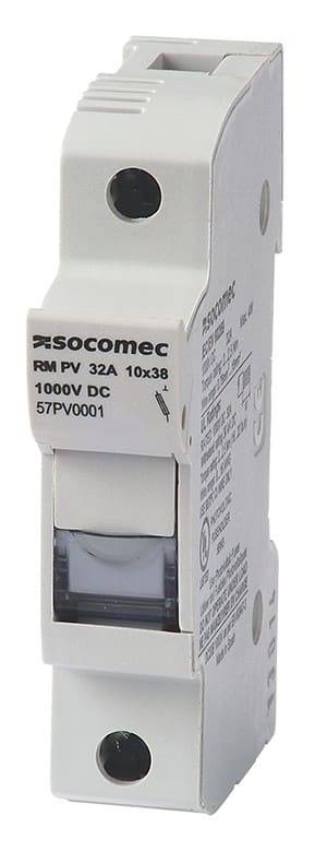 Socomec - Sectionneur-fusible RM32 PV 10x38 1P 32A