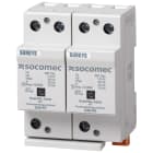 Socomec - Parafoudre de type 1+2 SURGYS G40-FE mode MC 2P