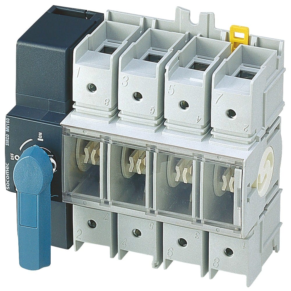 Socomec - Interrupteur-sectionneur SIRCO MV 4P 100A