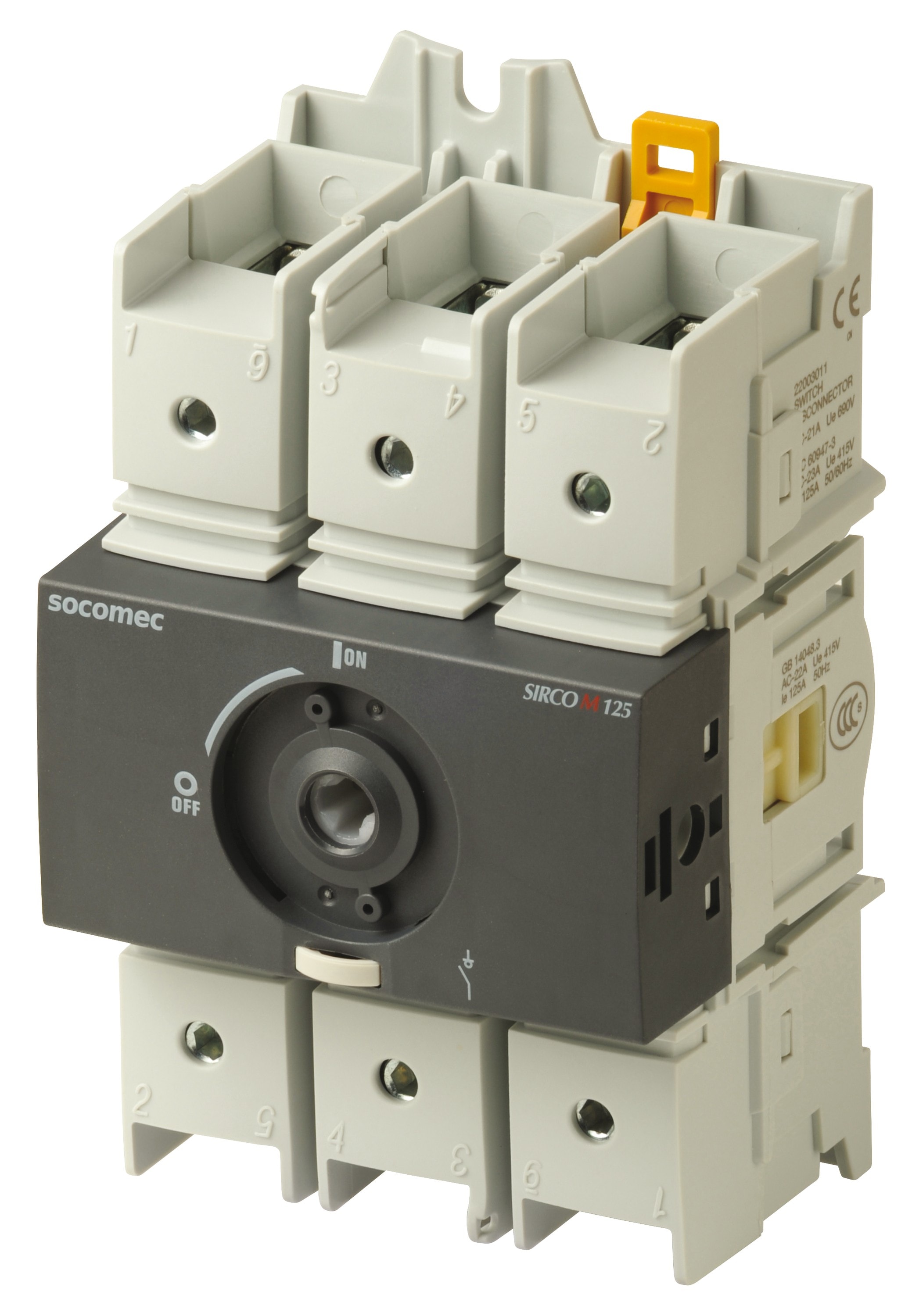 Socomec - Interrupteur-sectionneur SIRCO M3 3P 125A