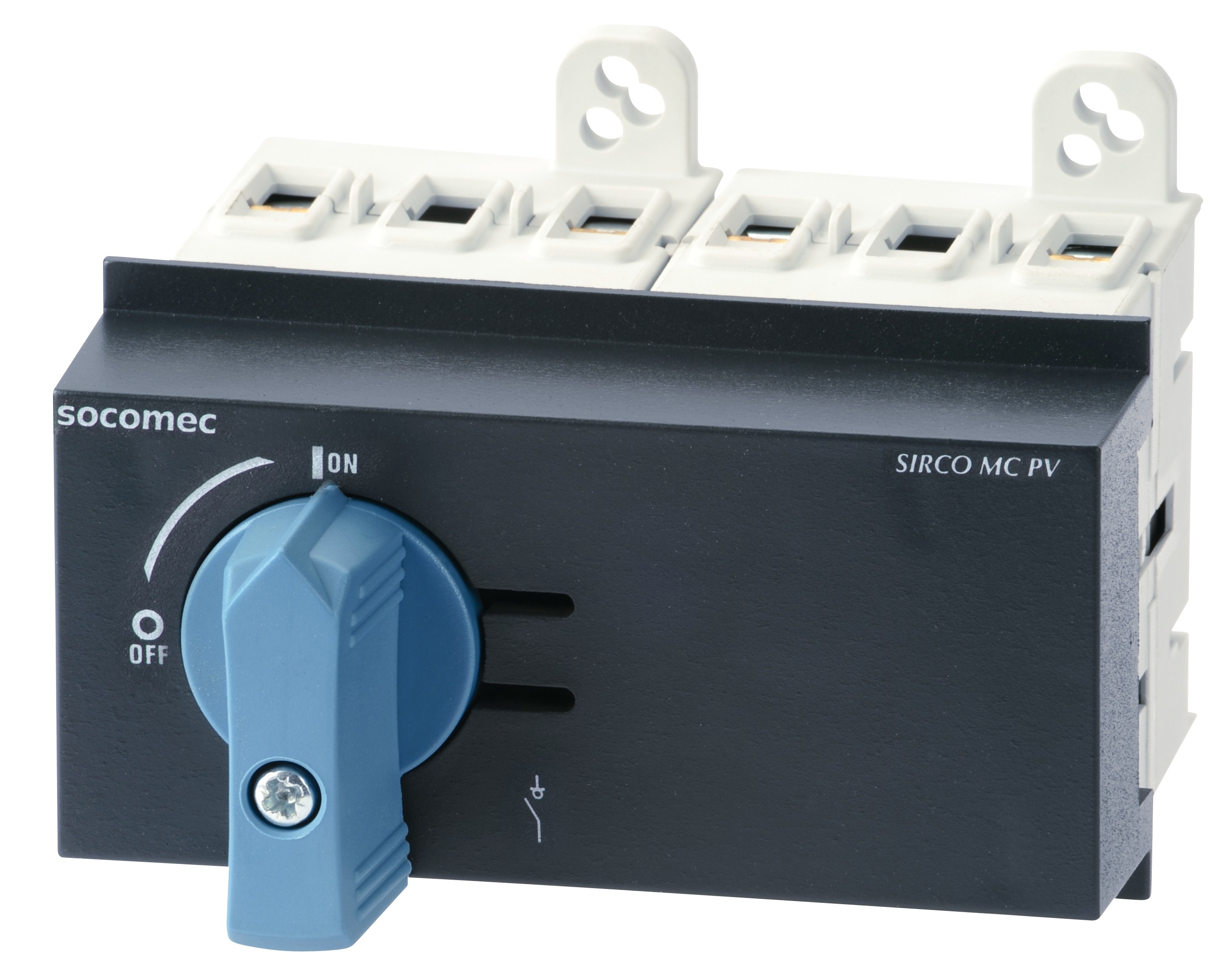 Socomec - Interrupteur-sectionneur applications PV SIRCO MC 600VDC 2x(2P+, 2P-) 40A