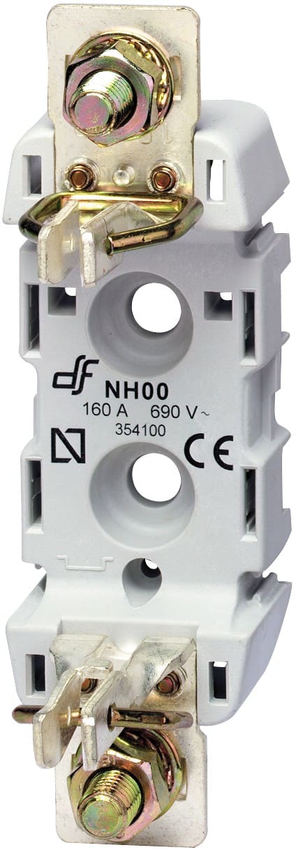 Socomec - Socle pour fusibles sans percuteur T00 1P 160A, appareil à fixation par vis