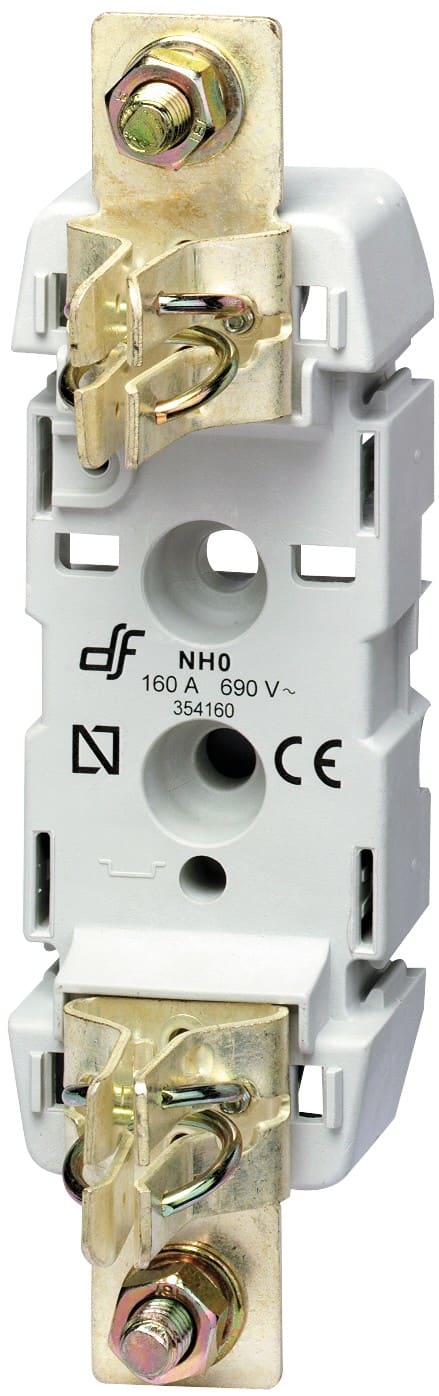Socomec - Socle pour fusibles sans percuteur T0 1P 160A, appareil à fixation par vis