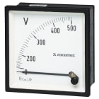 Socomec - Voltmètre analogique D72A90-V DIN 72x72 0-500V raccordement direct