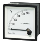Socomec - Voltmètre analogique D48C90-V DIN 48x48 0-150V - Raccordement direct