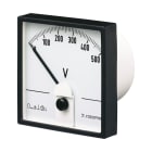 Socomec - Voltmètre analogique R72C90-V ROTEX 72x72 0-40V - Raccordement direct