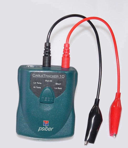 Softing - CableTracker Toner/Blinker. Générateur de signal avec fonctions : 4 tonalités di