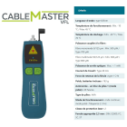 Softing - CableMaster VFL Source de lumière rouge Contient : 1 x unité principale 3 x AAA