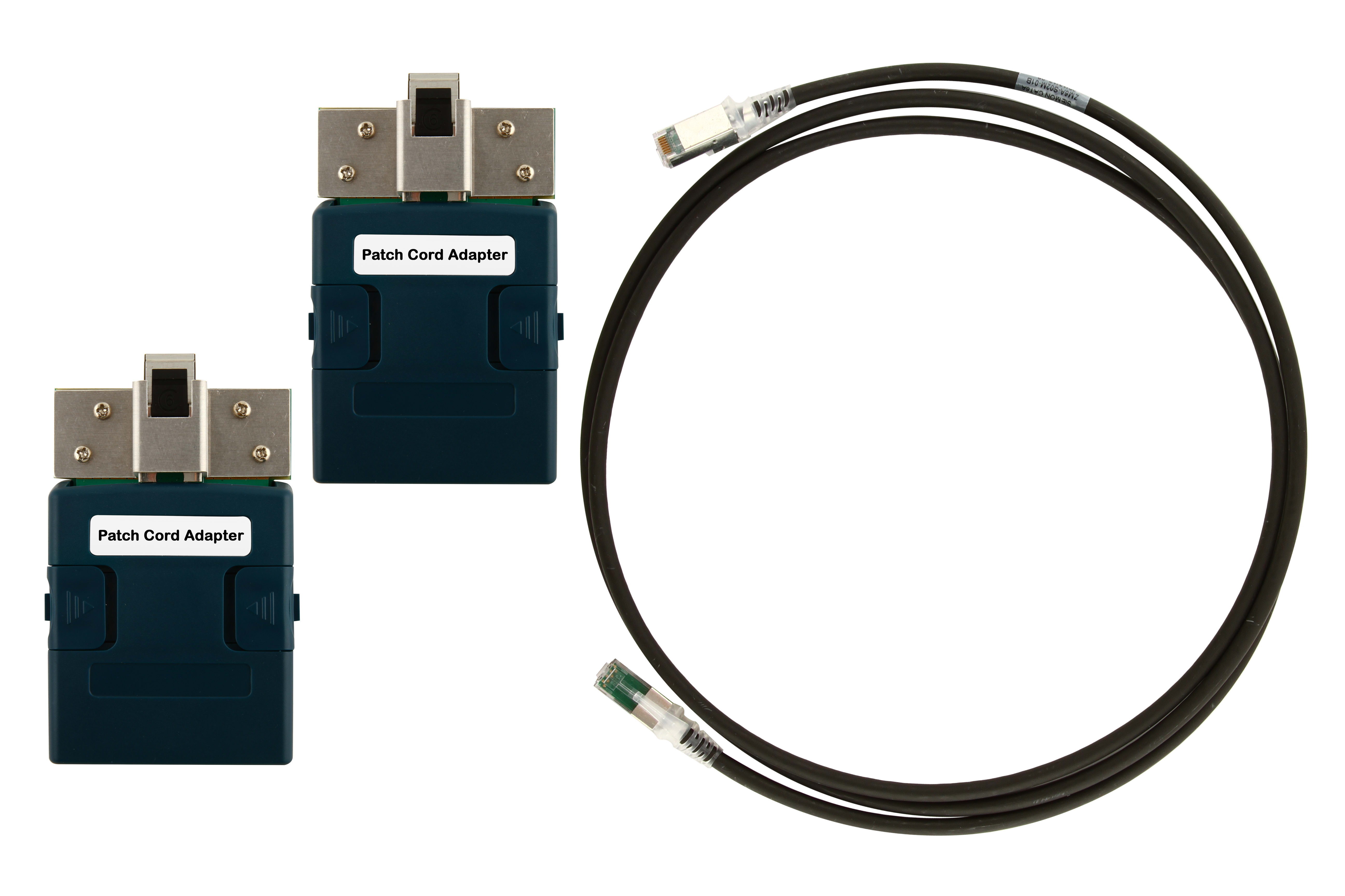 Softing - 1x paire d'adaptateurs de certification de cordon de test CAT 6A Pour certifier