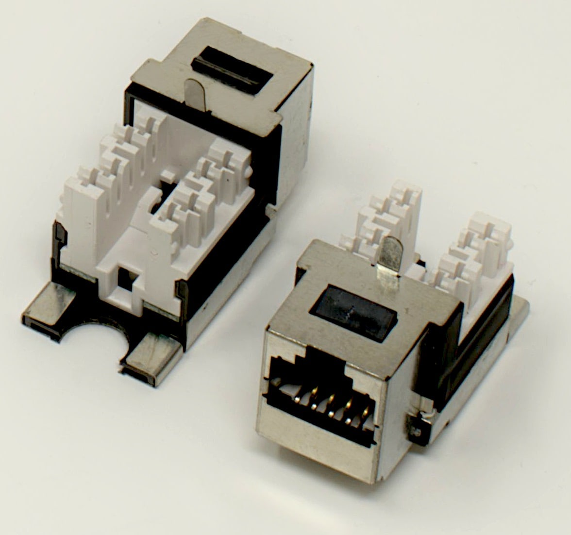 Softing - 1x paire de connecteurs de certification pour cordon CAT 6A. Remplacement des pr