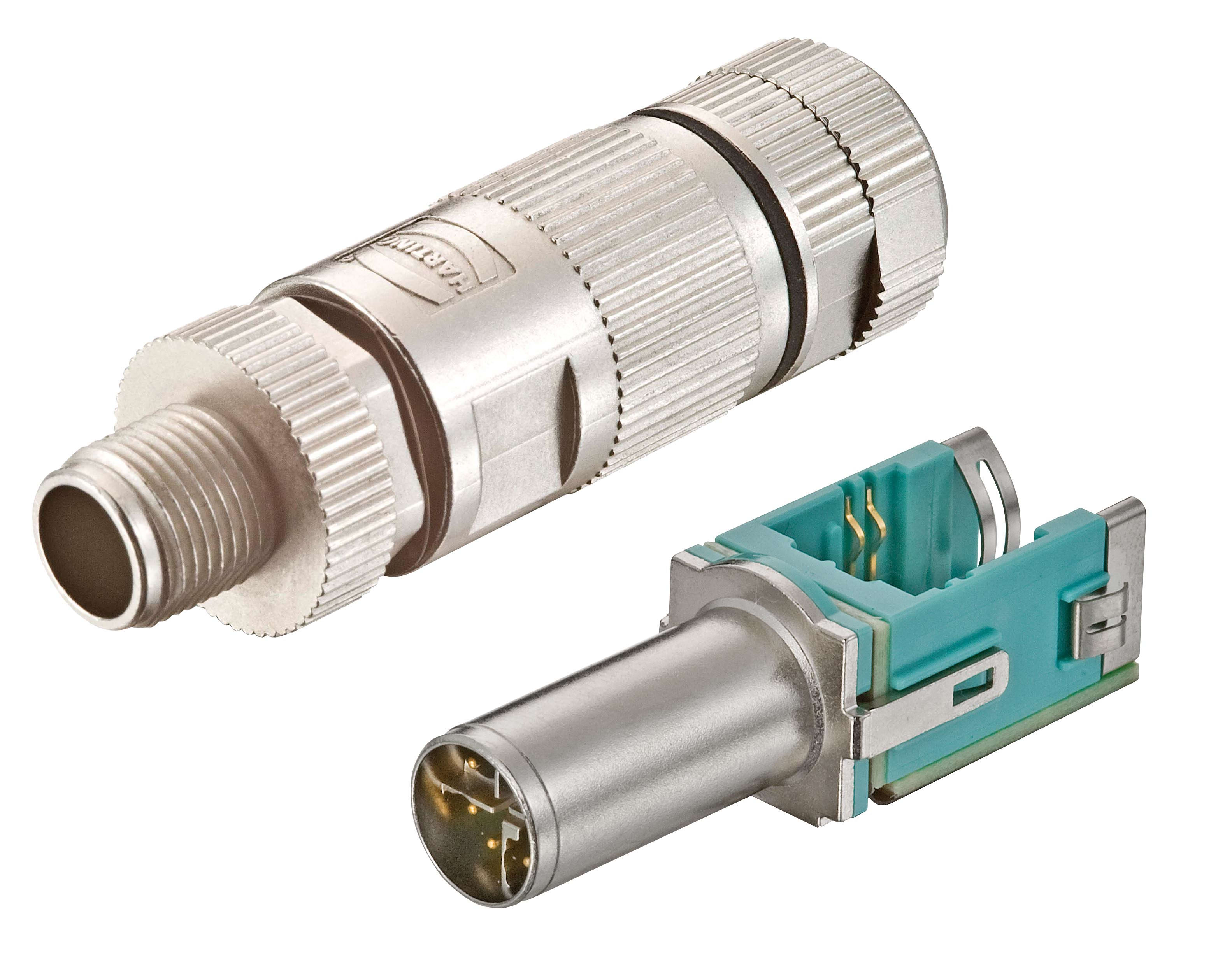 Softing - Prise M12 X-coded pour Harting preLink® System CAT 6A (1 pièce)