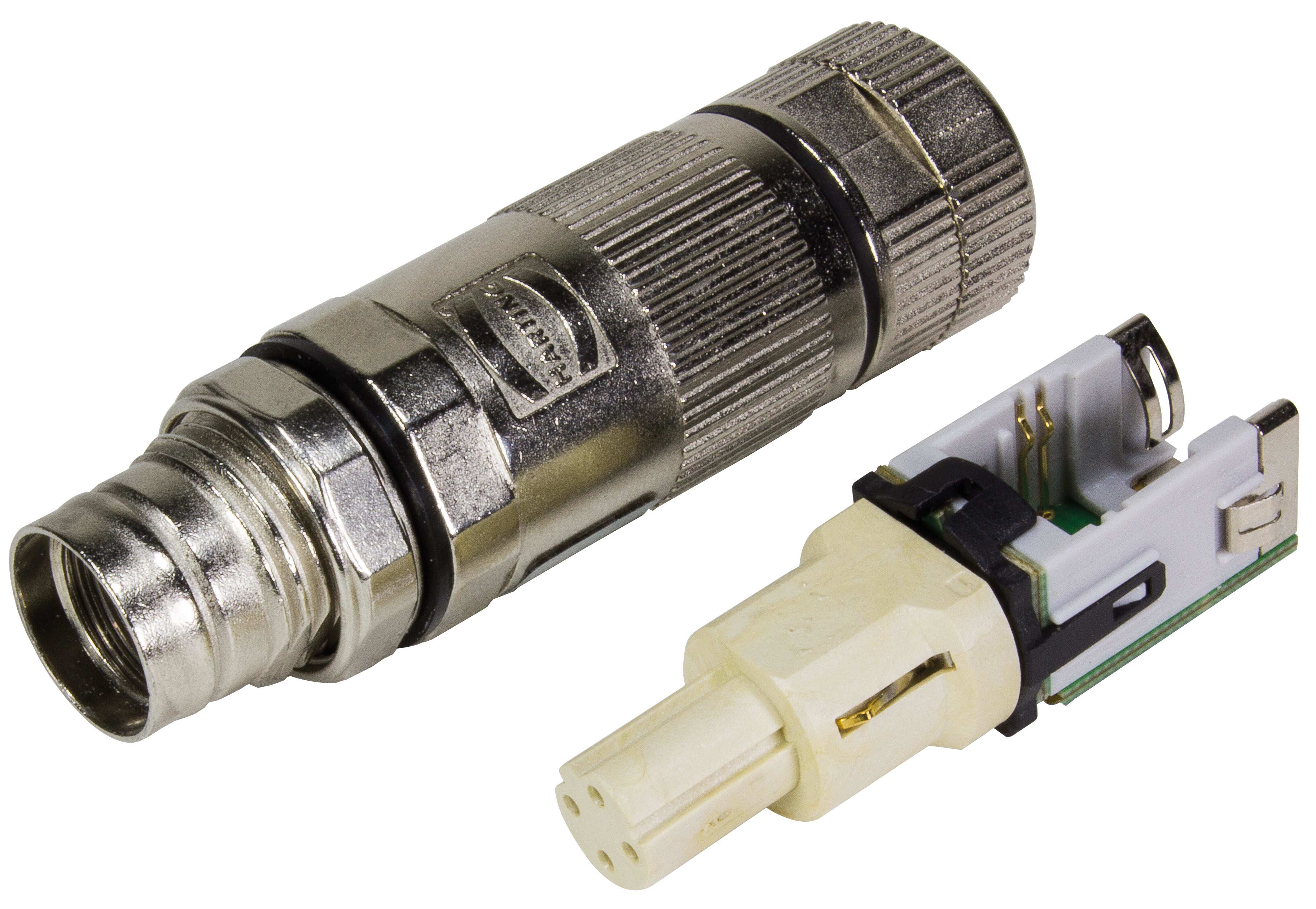 Softing - Prise codée D M12 pour Harting preLink® System CAT 5 (1 pièce)