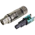 Softing - Prise M12 X-coded pour Harting preLink® System CAT 6A (1 pièce)