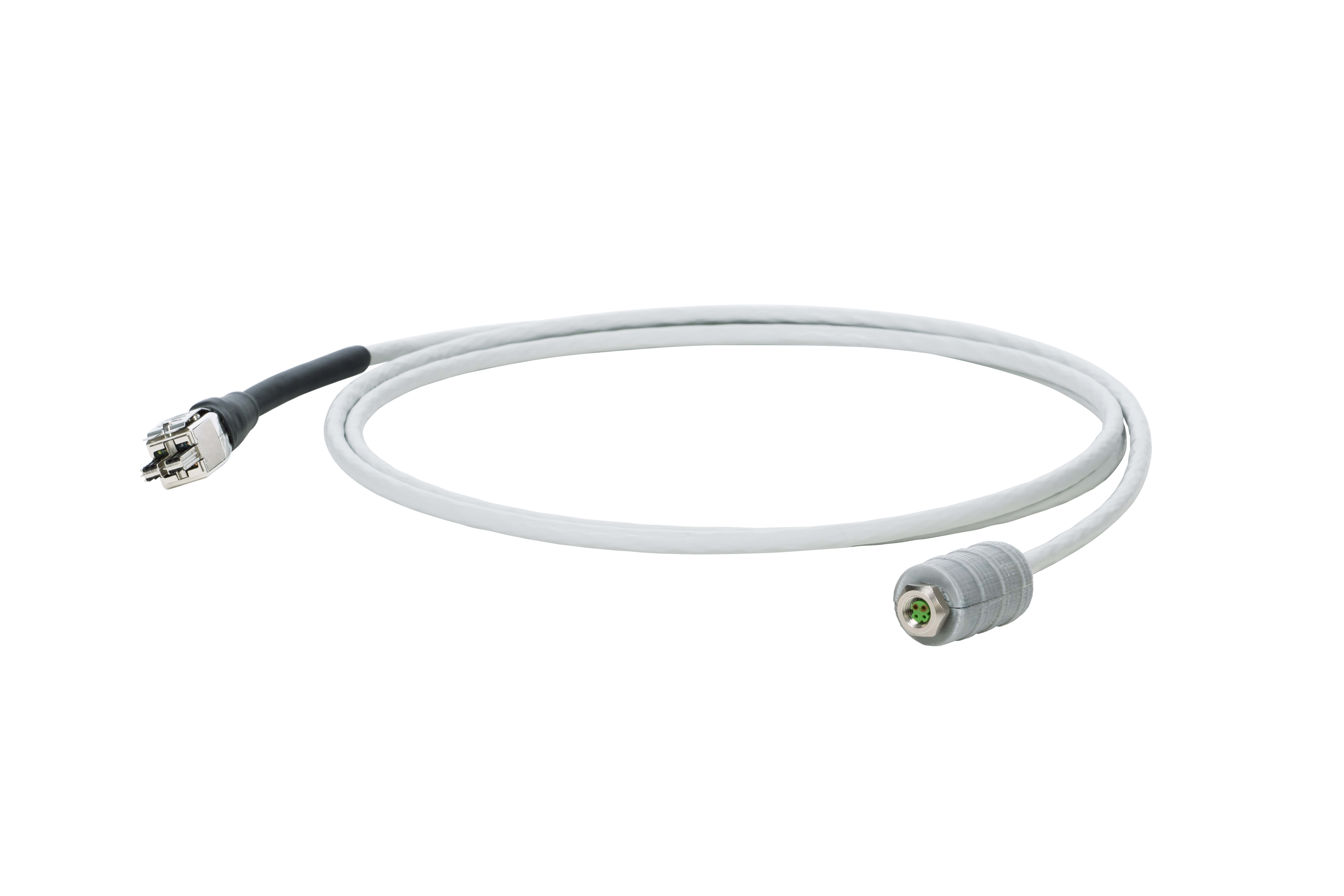 Softing - Single 2m test cord with TERA-M8 female for testing end to end and profinet link