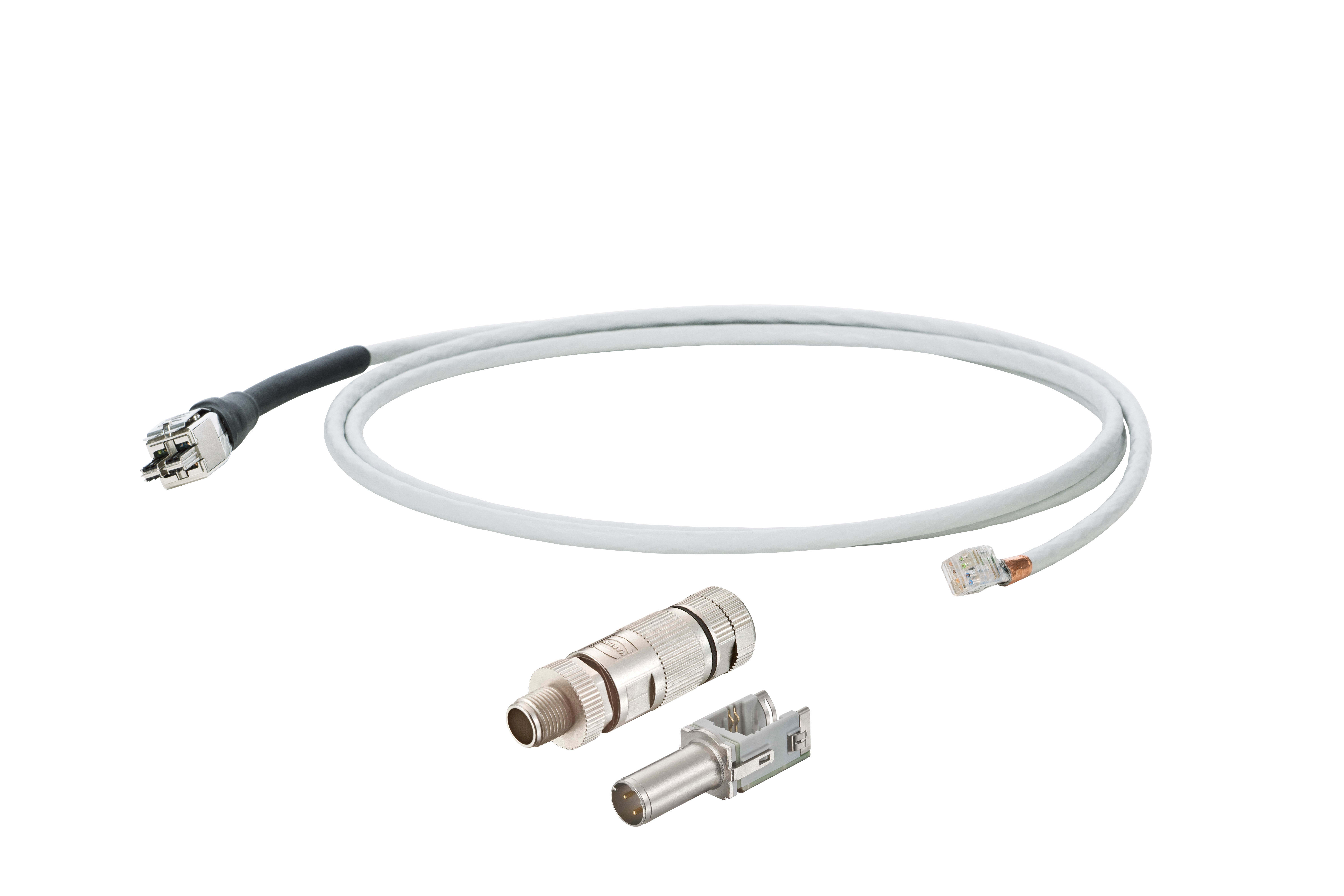 Softing - Cordon de test unique de 2 m avec connecteur TERA et connecteur de pré-liaison m