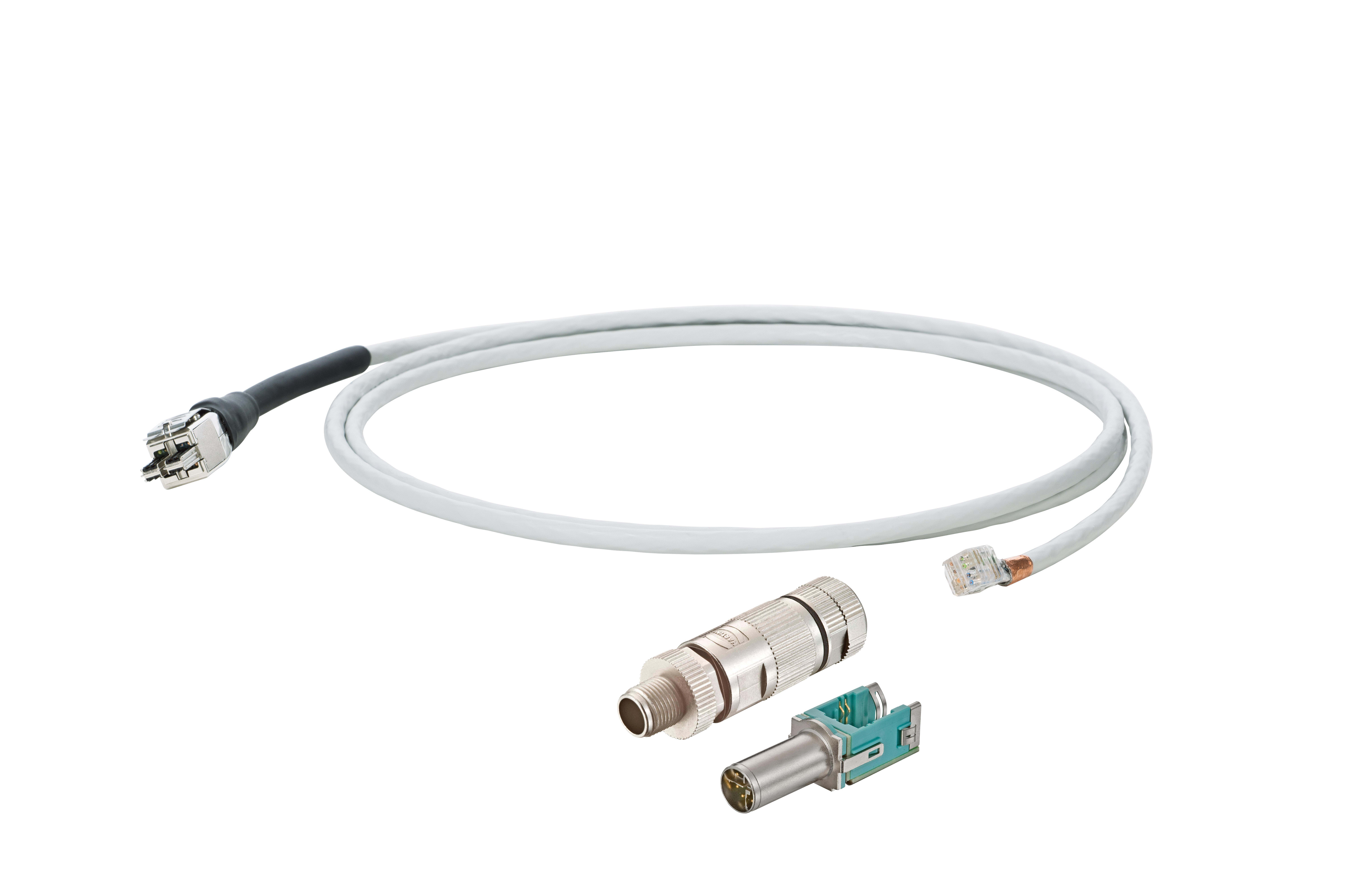 Softing - Cordon de test unique de 2 m avec connecteur TERA et connecteur de pré-liaison m