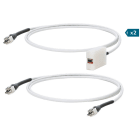 Softing - Kit de câble Harting IX, composé de 1x 228080 cordon de référence, 2x 228170 câb