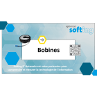 Softing - Bobine de lancement fibre HD blindés en acier monomode SM LC APC 500m, SC PC /LC