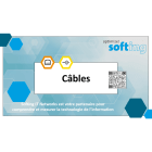 Softing - Câble de test simplex monomode, 2 m avec connecteur SC/PC-SC/PC avec protection
