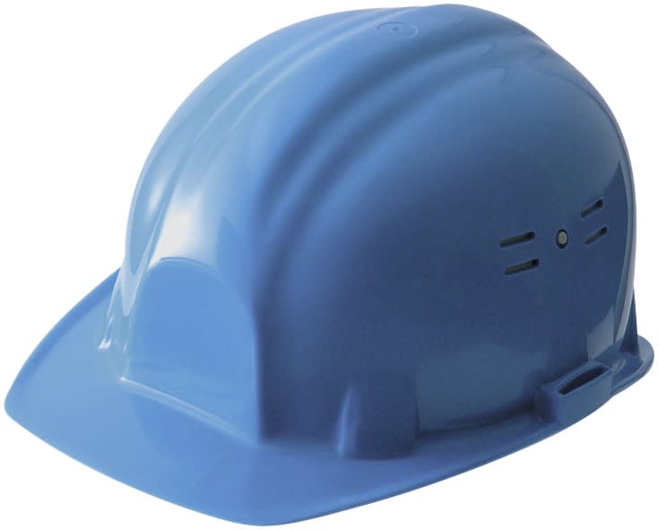 AGI Robur - casque de chantier bleu, EN397