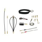 AGI Robur - Kit d'accessoires pour baguettes tire-fils 15 pièces