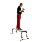 AGI Robur - Plate forme télescopique hauteur réglable 0,5-0,88m, 150x62cm.