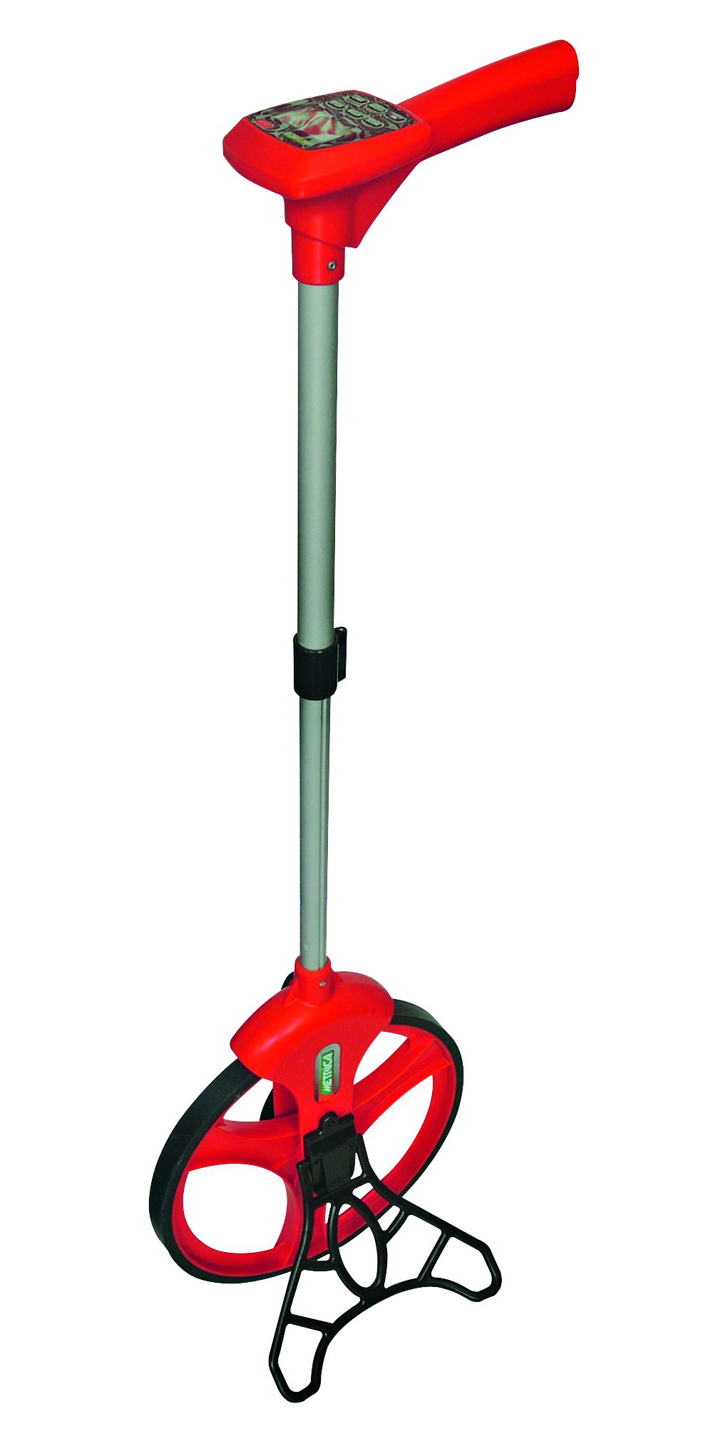 AGI Robur - Odomètre digital, roue de 32 cm. Capacité maxi 999 km. Manche télescopique