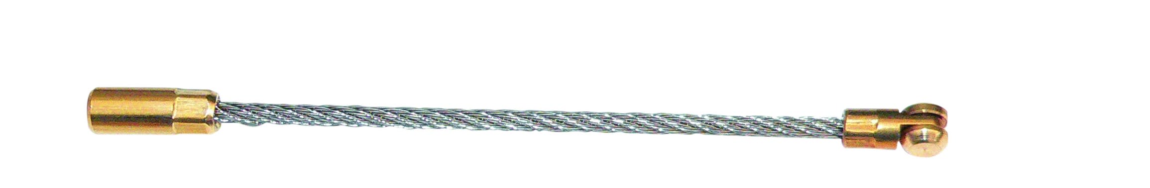 AGI Robur - Tête de guidage flexible avec roues, à sertir pour aiguille polyester 4mm