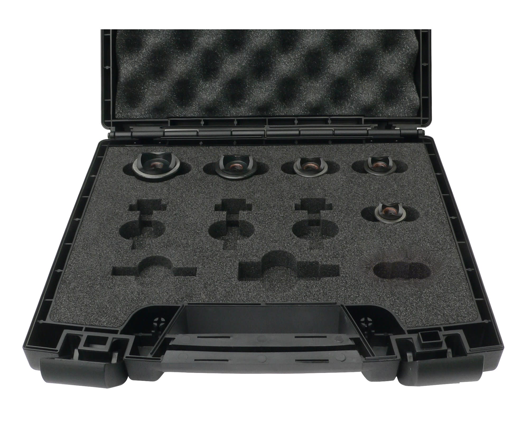 AGI Robur - Coffret 5 poinçons et matrices e-vo3, ISO 16 à 40, sans axe.