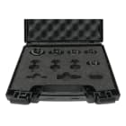 AGI Robur - Coffret 5 poinçons et matrices e-vo3, ISO 16 à 40, sans axe.