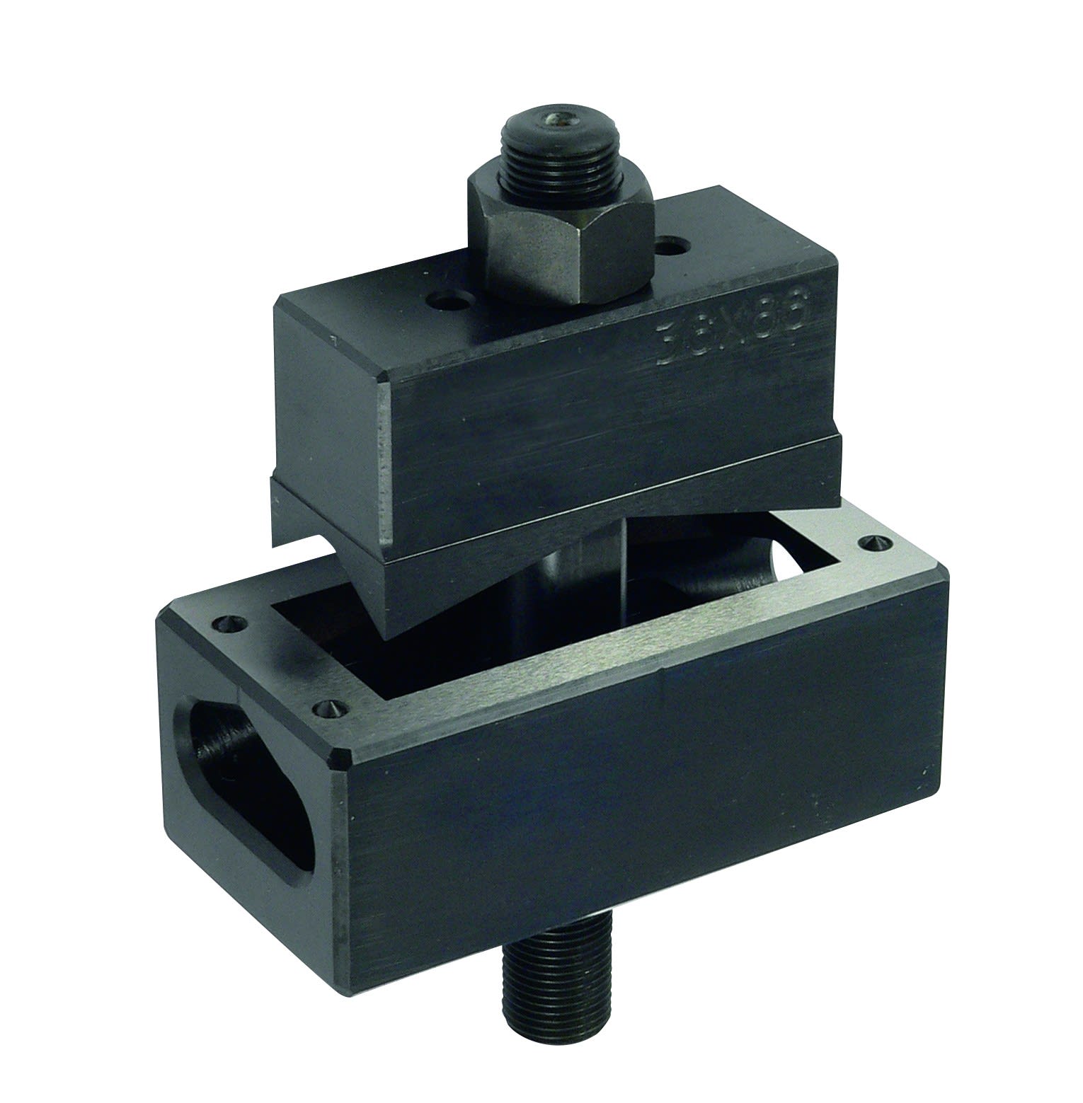 AGI Robur - Emporte-pièce découpe rectangulaire pour connecteurs lourds, 46,0 x 86,0 mm