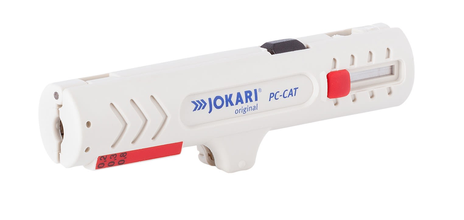 AGI Robur - Dénude câble spécial pour câbles réseau Cat 5-6-7, droits ou paires twistées