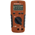 AGI Robur - Multimètre Cat III 600V, 0,1mV-750V AC, détecteur de courant sans contact.