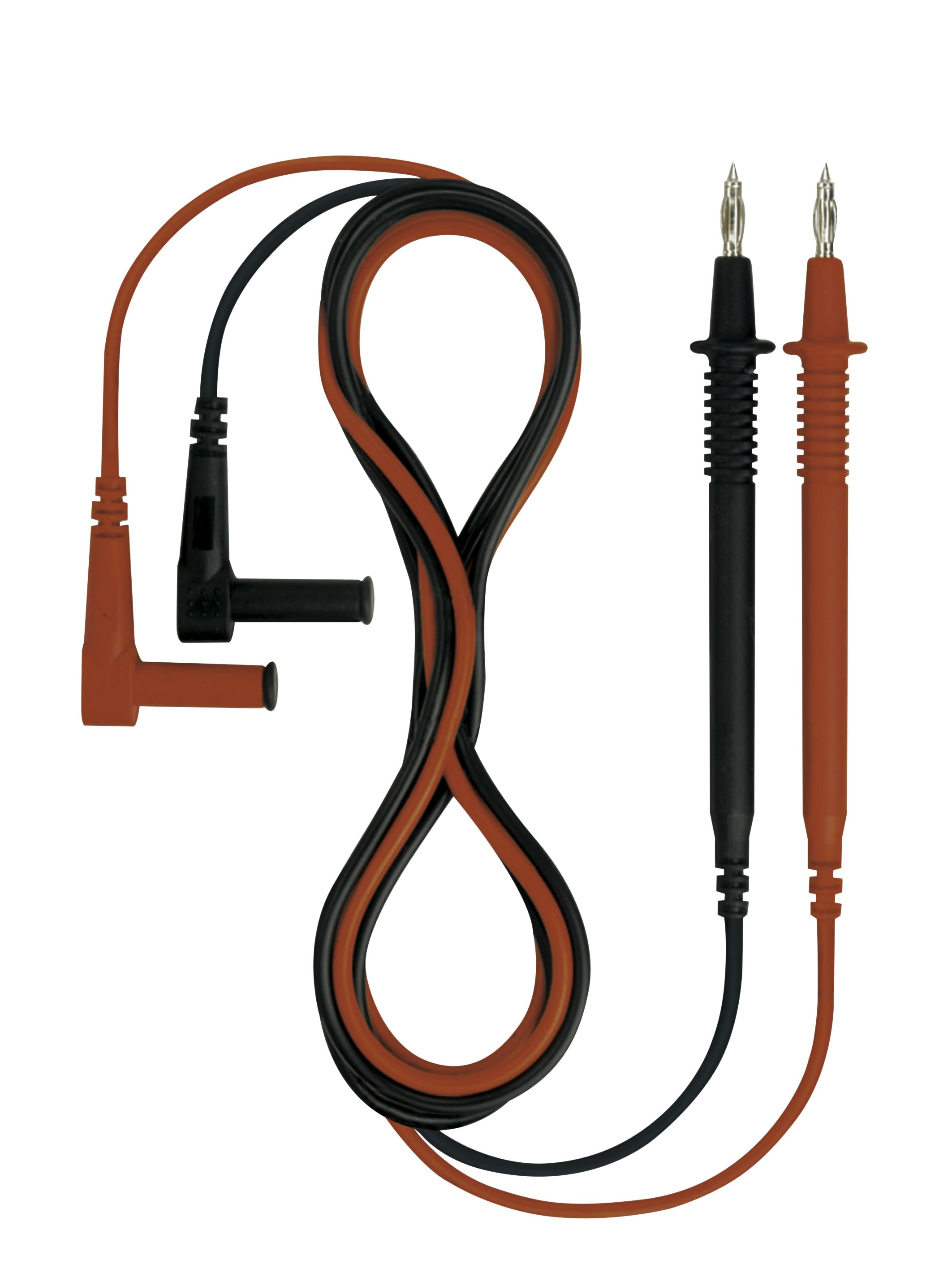 AGI Robur - Cordon de mesure Cat IV 600V, Cat III 1000V, 1,40m, pointes 4mm