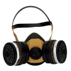 AGI Robur - Demi masque respiratoire prévu pour deux filtres, EN140
