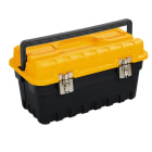 AGI Robur - Caisse à outils plastique avec organiseur,230 x 450 x 250mm