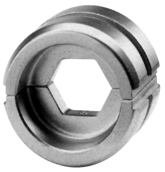 AGI Robur - Matrice hexa pour presse 6 tonnes et cosses Cu NFC 20-130, 50 mm²