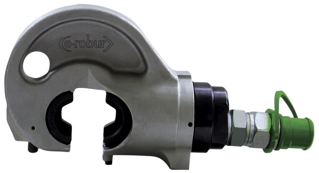AGI Robur - Tête de sertissage 120 kN, tête col de cygne, capacité 300 mm². Nécessite pompe