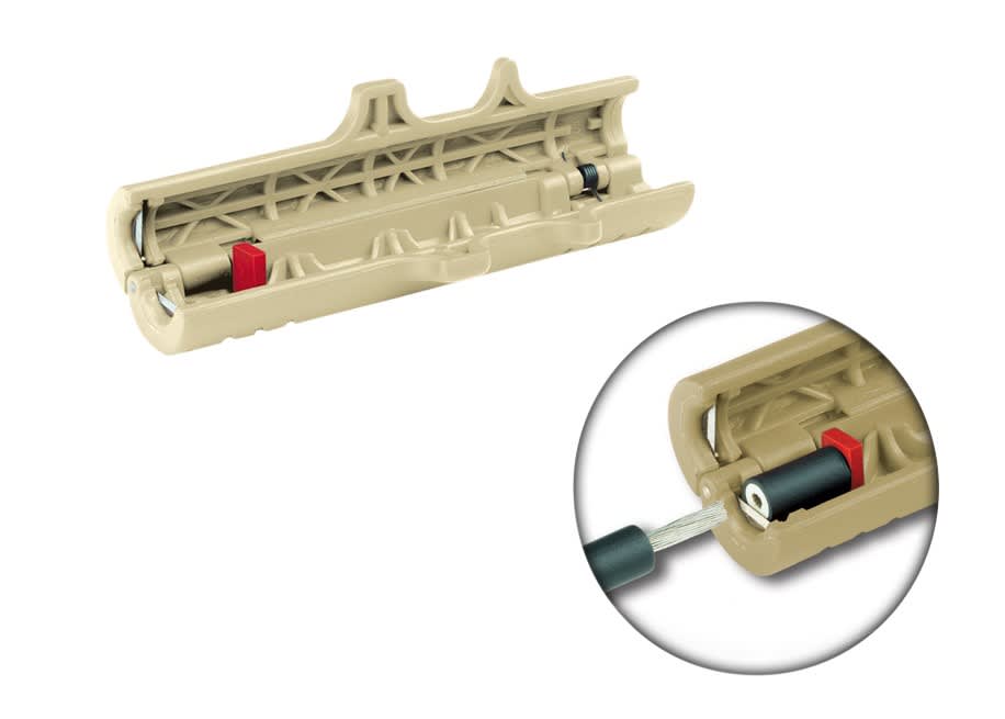 AGI Robur - Outil à dégainer pour câbles de sécurité et câbles solaires 2,5-6,0mm²