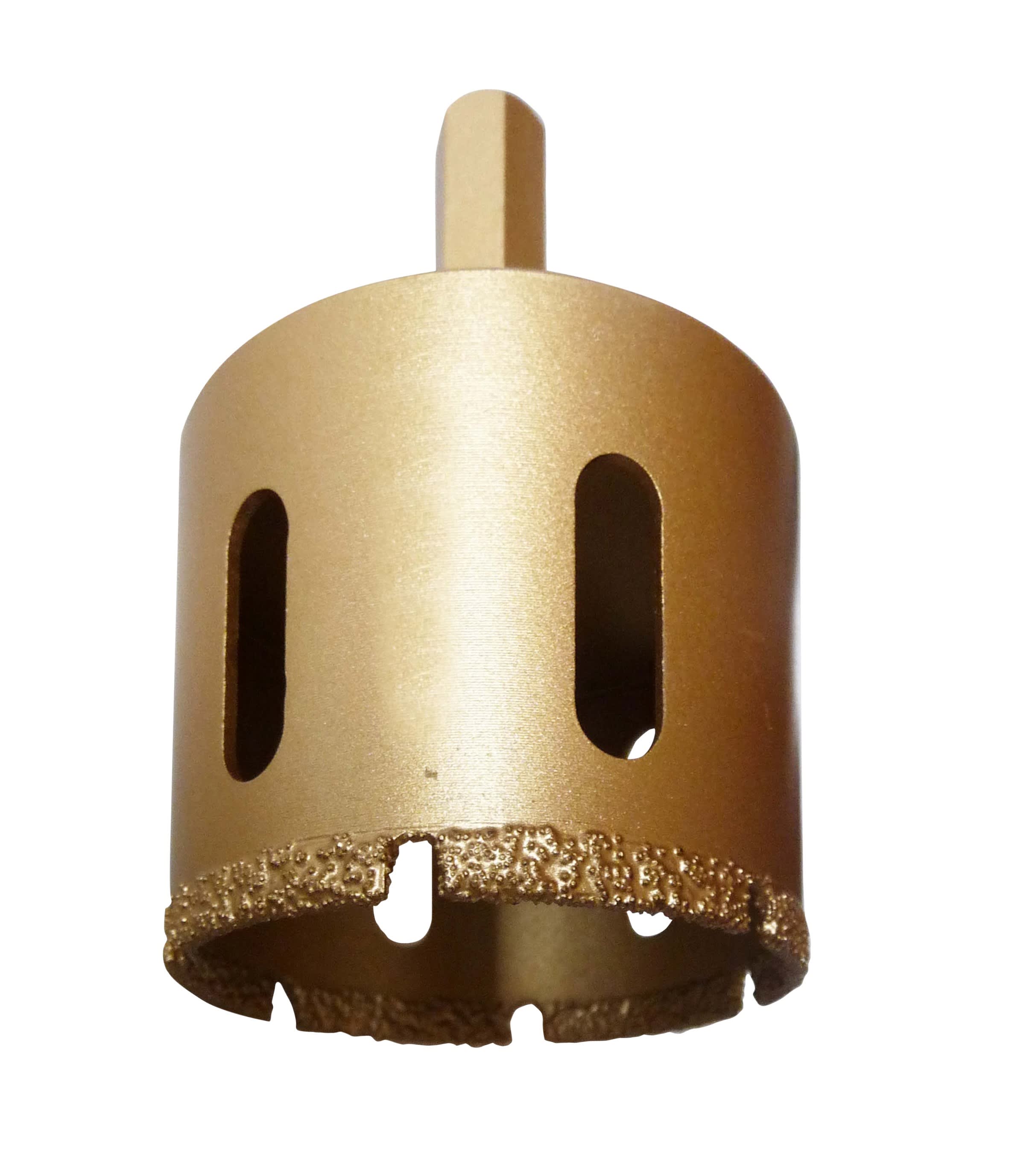 AGI Robur - Scie trépan diamant monobloc diam. 68 mm, pour pierre, grès céram dureté 9 etc.