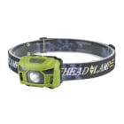 AGI Robur - Lampe frontale à LED 1W. 2 puissances d'éclairage et clignotante.