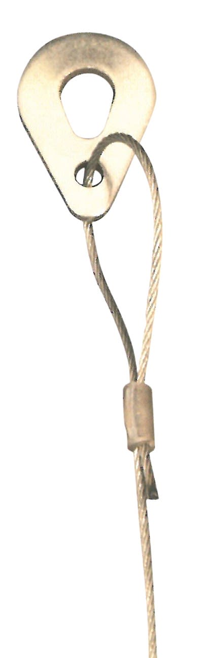 AGI Robur - Câble boucle pour suspension par ceinturage. Long 1 m charge 10 Kg.