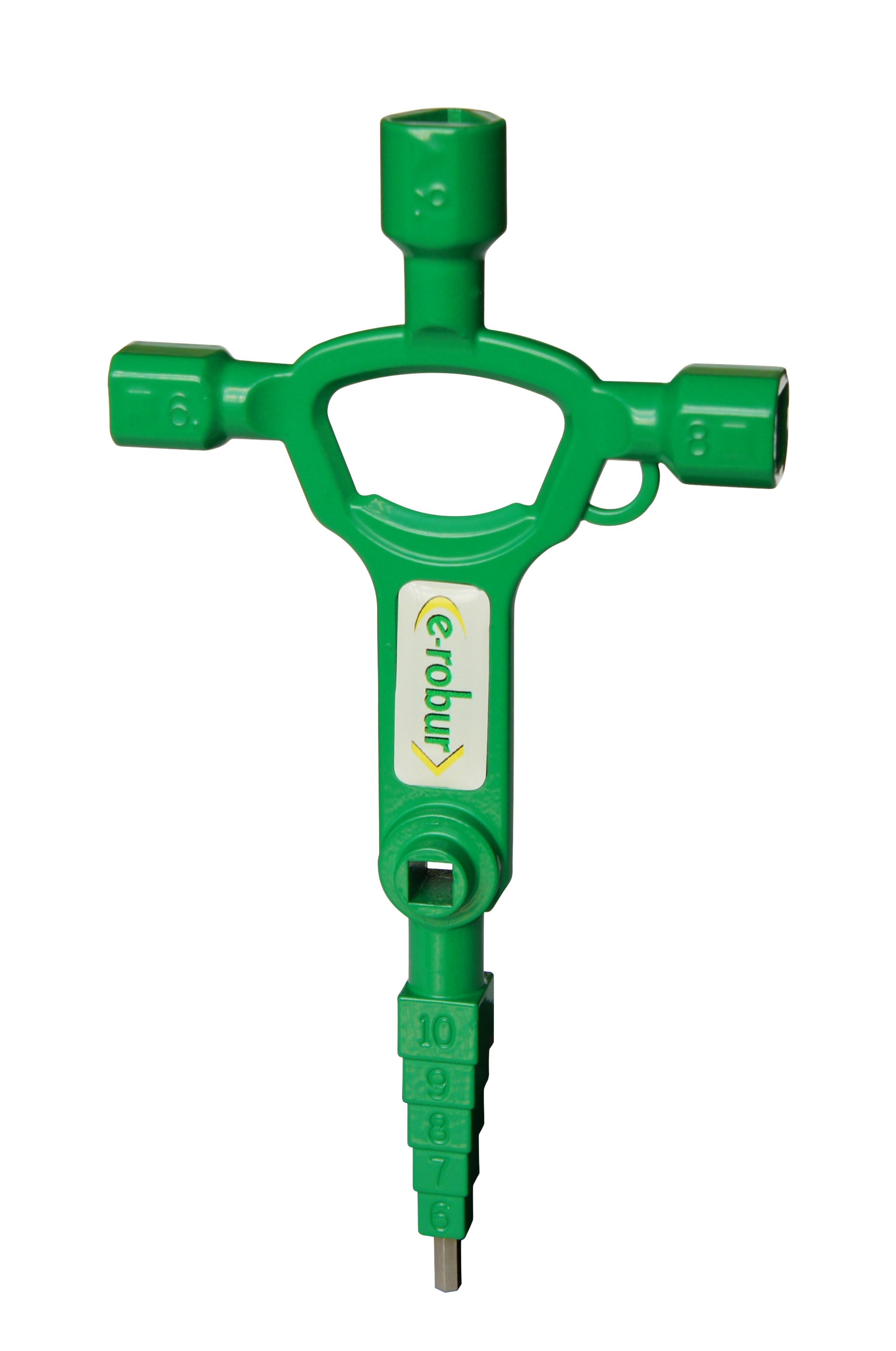 AGI Robur - Clé universelle pour le bâtiment. Fonction décapsuleur.