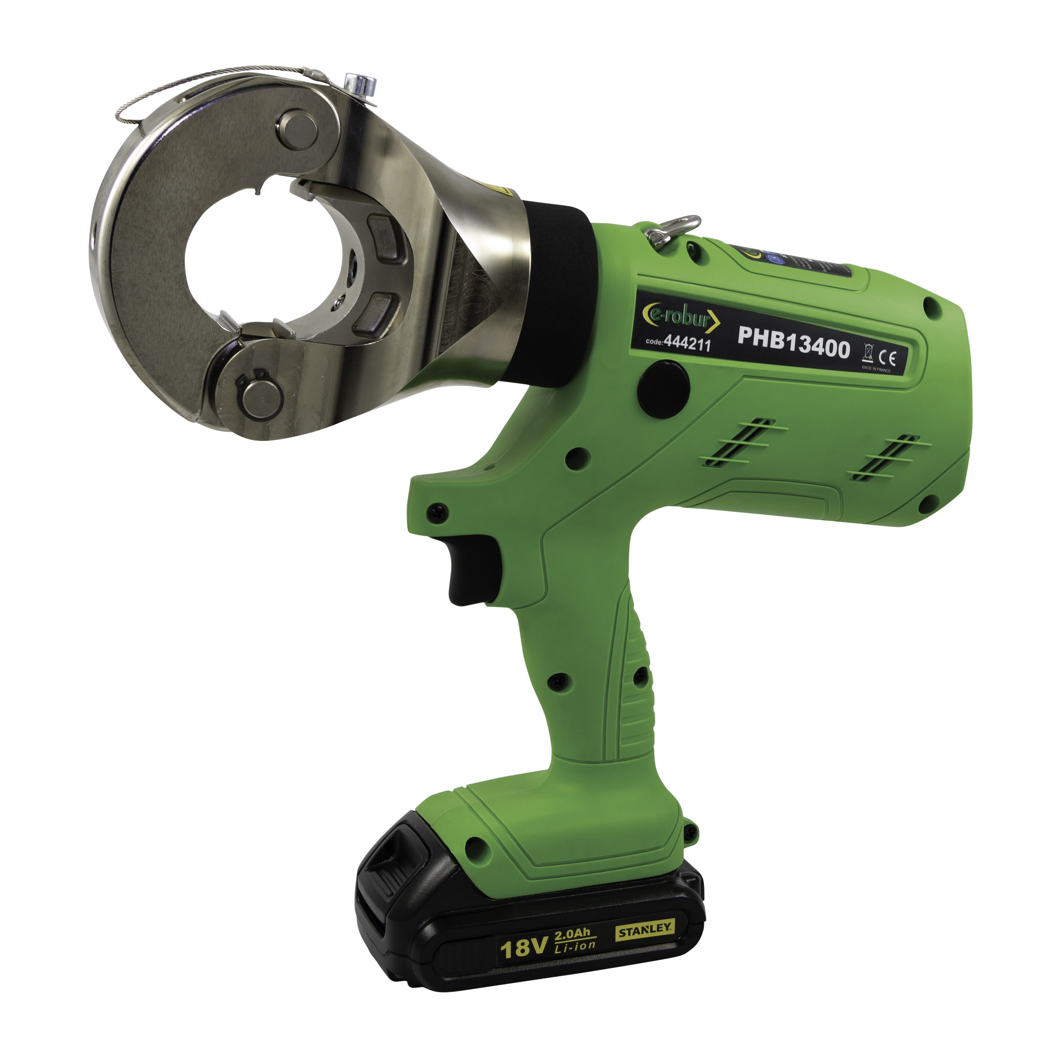 AGI Robur - Presse hydraulique sur batterie force 130 Kn, capacité 400 mm².