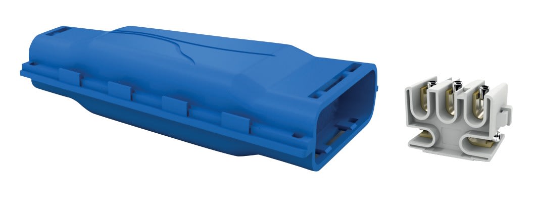 AGI Robur - Boite de dérivation 0,6/1kV, IPX8, avec gel isolant et connect. 5 P E 35-S 35mm²